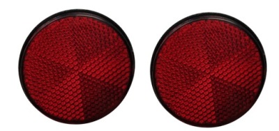 Mitsubishi asx 2013- відбивач w бампер задня p + l фото №1