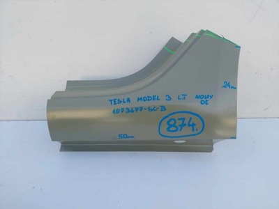 Tesla model 3 порог левый задняя задний переход nowe оригинальный номер фото №1