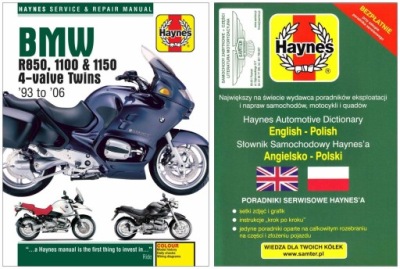 BMW R850, 1100 & 1150 4-Valve Twins '93 to '06 Praca zbiorowa
