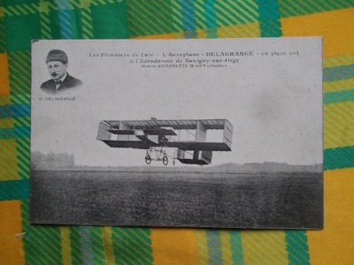 stary samolot aeroplane Delagrange