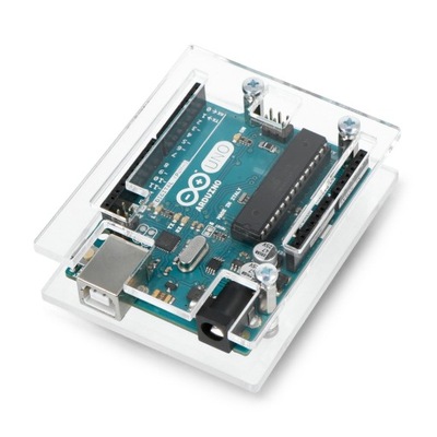 Obudowa do Arduino Uno i Leonardo przezroczysta v2