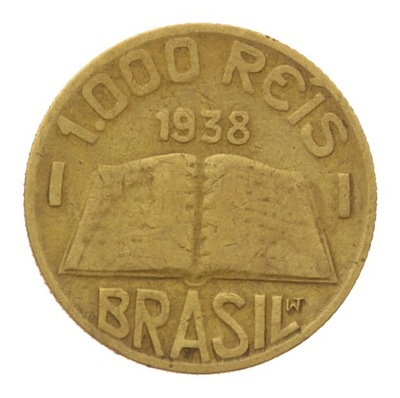 [11881] Brazylia 1000 reis 1938
