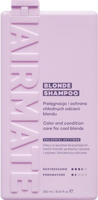 HAIRMATE Blonde Shampoo Fioletowy Szampon Do Włosów Rozjaśnianych