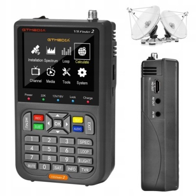 GTMEDIA V8 Finder 2 Miernik Sygnału Satelitarnego