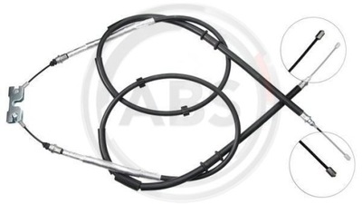 CABLE FRENOS DE MANO OPEL CORSA D 06-07 PARTE TRASERA  