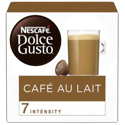 Kapsułki Nescafe Dolce Gusto kawa Café Au Lait 16