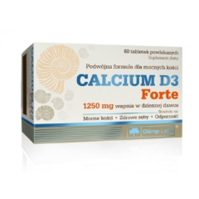 OLIMP Calcium D3 Forte - 60 tabletek