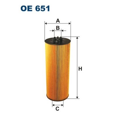 FILTRO ACEITES FILTRON OE 651  