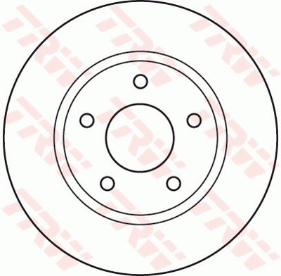 ДИСК ТОРМОЗНОЙ ПЕРЕД MITSUBISHI LANCER CX CY 08-