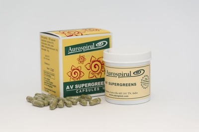 AV SuperGreens (100 kapsułek)- Aurospirul