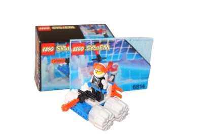 LEGO ICE PLANET 6814-2 pudełko INSTRUKCJA ZESTAW