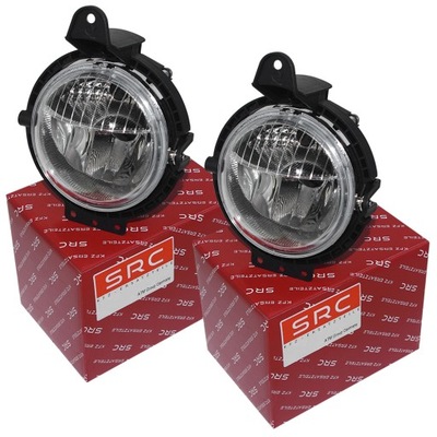 2x протитуманна фара mini clubman r55 one cooper r56 r57 r58 фото №1