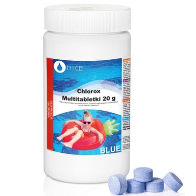 Chlorox multitabletki CHLOR DO BASENU BLUE 20g 1kg