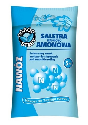 Saletra wapniowo amonowa 5kg pod warzywa drzewka