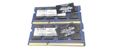 PAMIĘĆ RAM DDR3 ELPIDA 2GB 2RX8 PC3-10600S-9-10