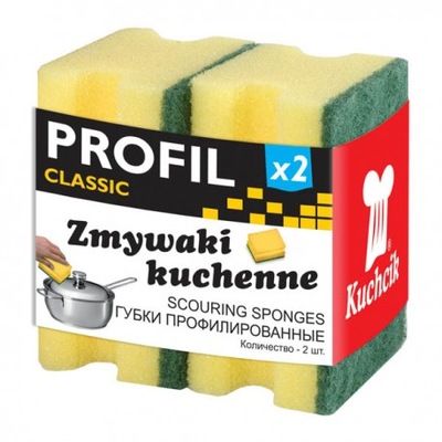 Zmywak Kuchenny Kuchcik 2szt. PROFILOWANY Classic