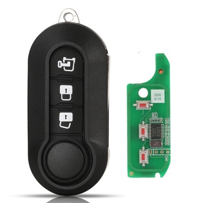 3 BUTTONS REMOTE KEY FOB DELPHI/MARELLI СИСТЕМА FSK PCF7946/PCF7946AT~25841