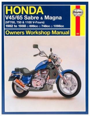 HONDA VF 750 SABRE MAGNA (1982-1988) MANUAL REPARACIÓN HAYNES 24H  