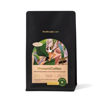 ShroomCoffee kawa funkcjonalna z Lion's Mane i Cordyceps 252g