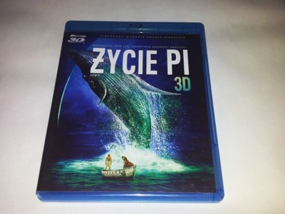 Życie Pi --- Wersja 3D + 2D --- Blu-ray --- PL wydanie --- Po polsku