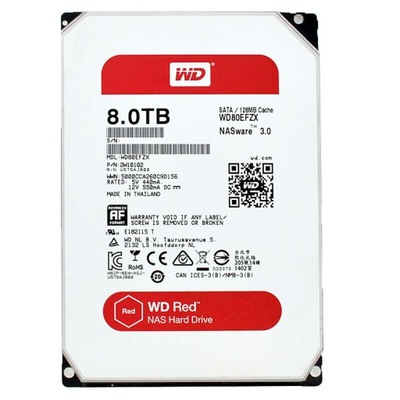 Dysk WD 8TB WD80EFZX 5,4K 128Mb Sata III 3,5''