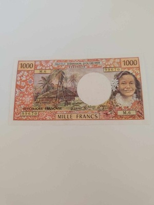 Polinezja - 1000 Franków