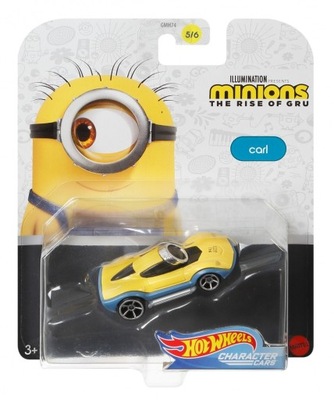 HOT WHEELS 5/6 Minions Carl auto