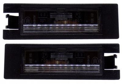 Opel atstra chevrolet ліхтарі освітлення номерного знака фото №1