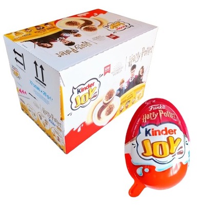 JAJKO KINDER JOY HARRY POTER 20G x 72 szt DATA: 2024.08.10