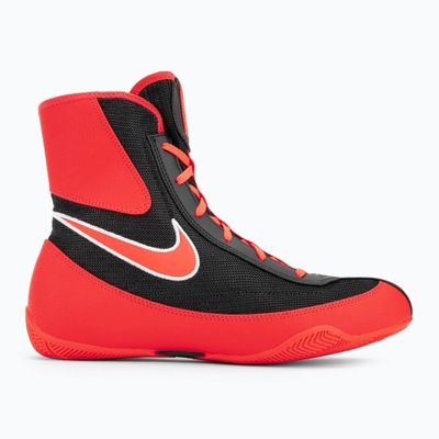 Buty do boksu Nike Machomai Mid 2 czarno-czerwone UNISEX