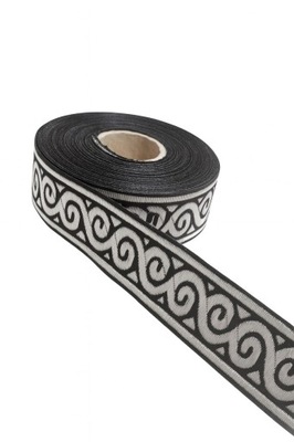 TAŚMA OZDOBNA ŻAKARDOWA DEKORACYJNA na metry