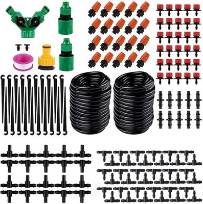 Micro Drip Irrigation Kit 30m Dripper Automatic Garden Watering System