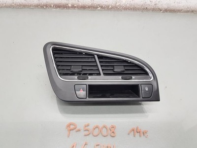 Решётка обдув средняя peugeot 5008 i фото №1