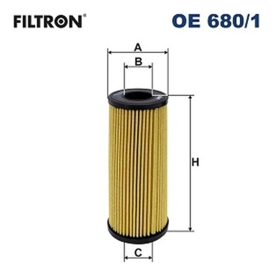 FILTRO ACEITES FILTRON CON 680/1  