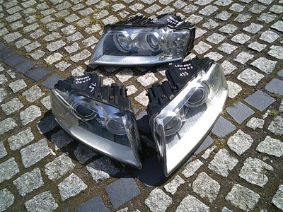 Audi a8 d3 4e0 lift w12 led лампа фара некерований led лівий lub правий фото №1