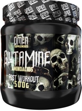 Proszek GLUTAMINA Omen Glutamne 500g MANGO Omen 500 g mango