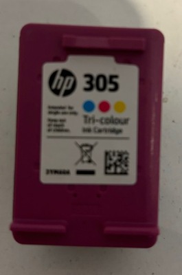 HP WKŁAD TUSZ GŁOWICA 305 3YM60A KOLOR ORYGINAŁ PUSTY