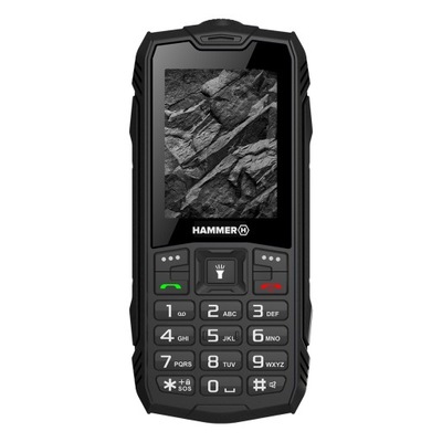 Telefon komórkowy Hammer 32 MB / 32 MB 2G czarny