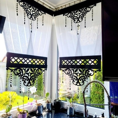 PANEL V-KA Z AŻUREM KRÓTKA KORALIKI