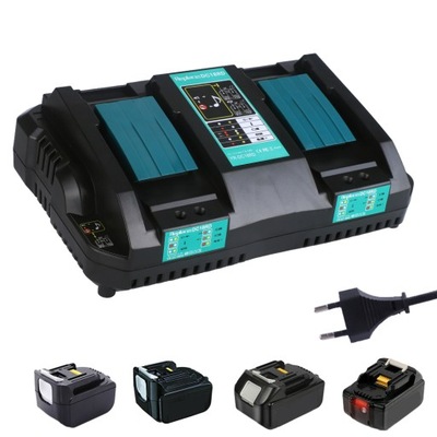 MAKITA ŁADOWARKA DWUGNIAZDOWA DC18RD PODWÓJNA SZYB 14.4V/18V