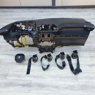 Панель приладів подушки безпеки ремені peugeot 208 ii 2 фото №1
