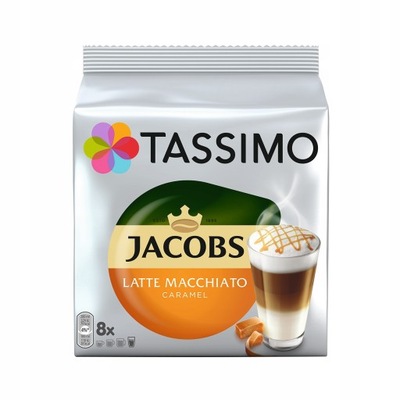 Tassimo Jacobs Latte Macchiato Caramel 8 sztuk