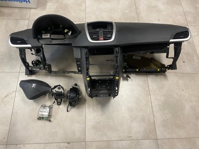 Peugeot 207 консоль подушка ремни датчик фото №1