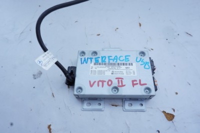 Модуль интерфейс usb a2049005704 mercedes vito w639 2 ii fl фото №1