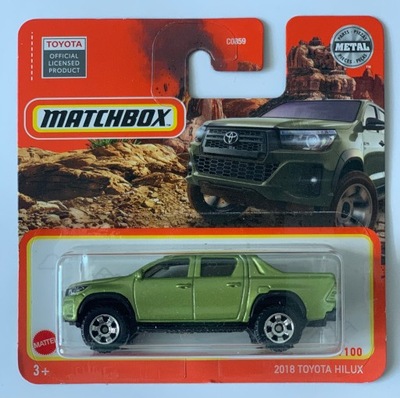 MATCHBOX 2018 TOYOTA HILUX