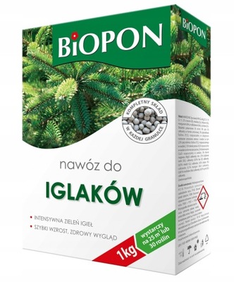 NAWÓZ do IGLAKÓW 1kg ...: BIOPON :...