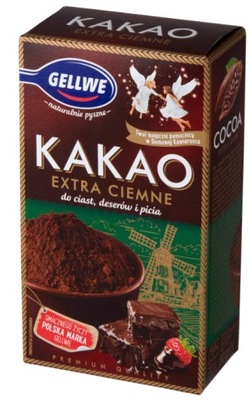 GELLWE KAKAO Extra Ciemne 80g