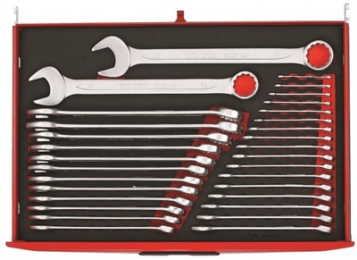 Zestaw 31 kluczy pł.-oczkowych Teng Tools TTESP31