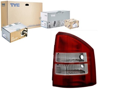 Лампа задня l jeep compass 08.06-02.11 tyc фото №1