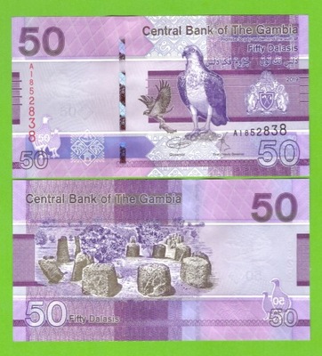 GAMBIA 50 DALASIS 2019 P-40 UNC